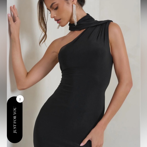 COPY - Club L London black maxi dress - Picture 3 of 4